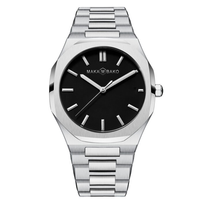 Fashion steel band quartz watch - Image 1