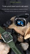 Bluetooth Calling Heart Rate Sports GW55 Smart Watch - Image 7