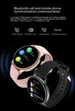 Smart Couple Watch Round Screen Bluetooth Calling Heart Rate Blood Oxygen Sleep Monitoring - Image 8