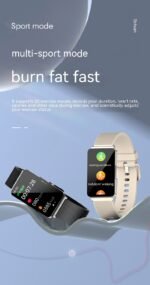 Smart Watch Blood Oxygen Body Temperature Sleep Monitoring Health Smart Bracelet - Image 3
