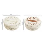 Fruit Drain Basket With Lid Vegetable Washing Bowl Foldable Handle Cleaning Colander Plastic Refrigerator Crisper Kitchen Box Kitchen Gadgets - Image 6