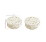 Fruit Drain Basket With Lid Vegetable Washing Bowl Foldable Handle Cleaning Colander Plastic Refrigerator Crisper Kitchen Box Kitchen Gadgets - Image 5