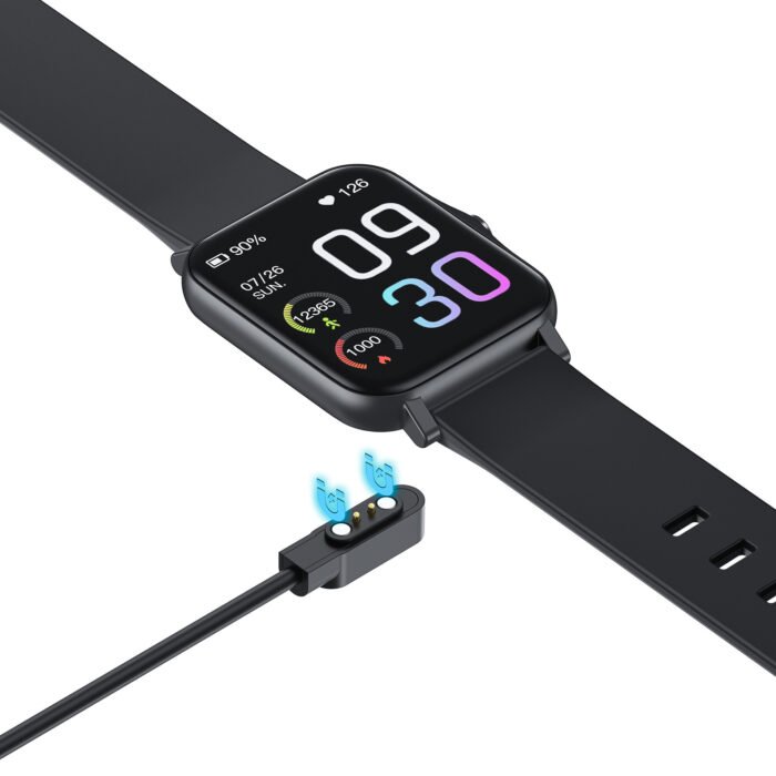 Smart Watch Waterproof Temperature Measurement Heart Rate Alarm Sleep Detection Sports Bracelet - Image 2