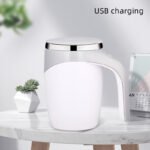 Rechargeable Model Automatic Stirring Cup Coffee Cup High Value Electric Stirring Cup Lazy Milkshake Rotating Magnetic Water Cup - Image 2
