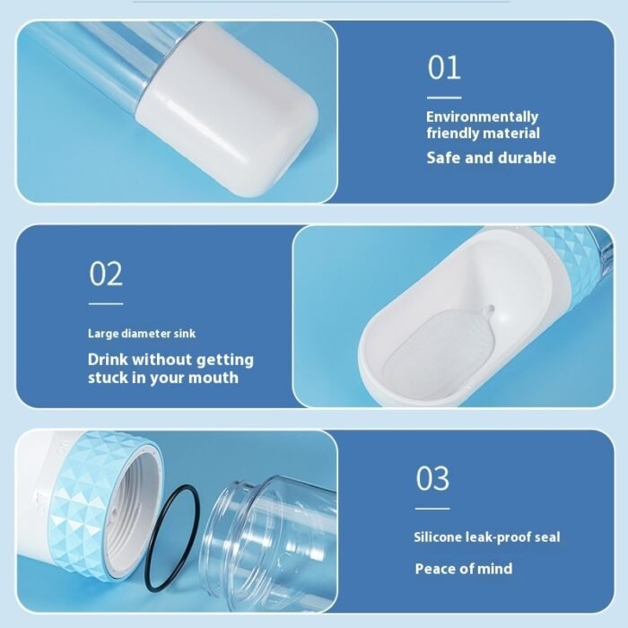 Dog Water Cup Portable Pet Supplies For Water Bottle Dog Drinking Bowl Cup Outdoor Travel Dogs Cats Water Dispenser Feeder - Image 4