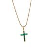 Fashion Jewelry European And American Ing Style Diamond Cross Necklace Unique No Color Fading - Image 9
