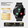 GT3 Non-invasive Blood Lipid Body Fat Heart Rate Measurement Blood Pressure Blood Oxygen Call Sports Bracelet - Image 4