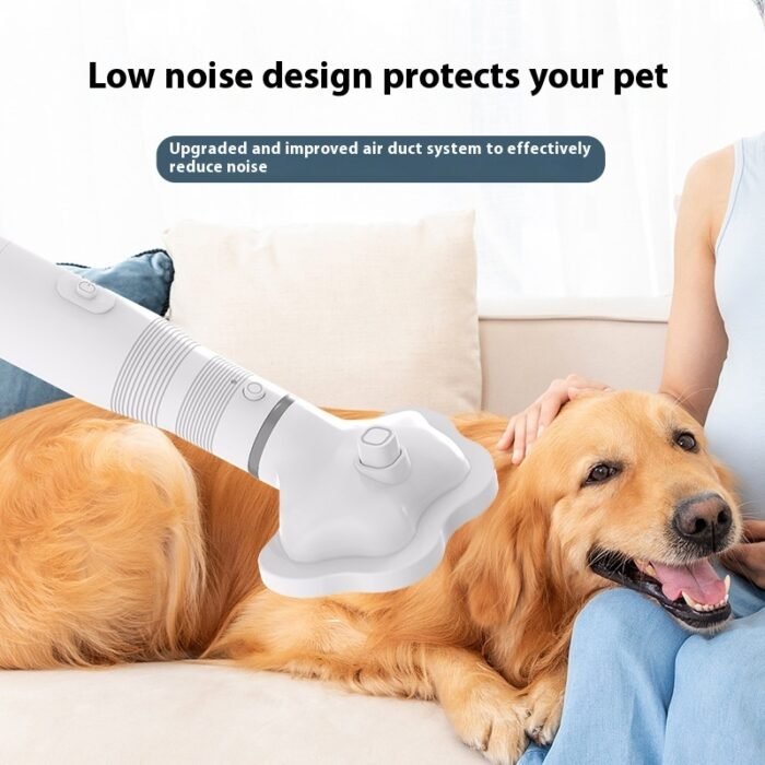 Two-in-one Pet Electric Hot Air One-click Hair Removal Pets Hair Dryer Pet Products - Image 3