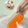 Steam Pet Brush 3-in-1 Massage Dog Steamy Brush Spray Beauty Tangled And Loose Hair Removal Cats Grooming Comb Dogs - Image 5