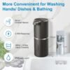 Automatic Soap Dispenser Touchless Foaming Soap Dispenser 380ml USB Rechargeable Electric 4 Level Adjustable Foam Soap Dispenser - Image 10