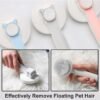 Cat Grooming Brush, Self Cleaning Slicker Brushes For Dogs Pet Hair Removal Comb Stainless Steel Needle Cat Brush Self Cleaning For Cats Dogs Hair Remover Scraper Pet Grooming Tool - Image 3