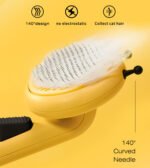 Little Bee Pet Needle Comb Cat Comb One Button Washing Artifact Pet Comb Hair Removal Pet Washing Brush Little Bee Pet Hair Removal Brush Comb - Gentle And Effective Grooming Tool For Dogs And Cats - Image 7
