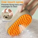 Cat Steam Brush Steamy Dog Brush 3 In 1 Electric Spray Cat Hair Brushes For Massage Pet Grooming Comb Hair Removal Combs Pet Products - Image 4