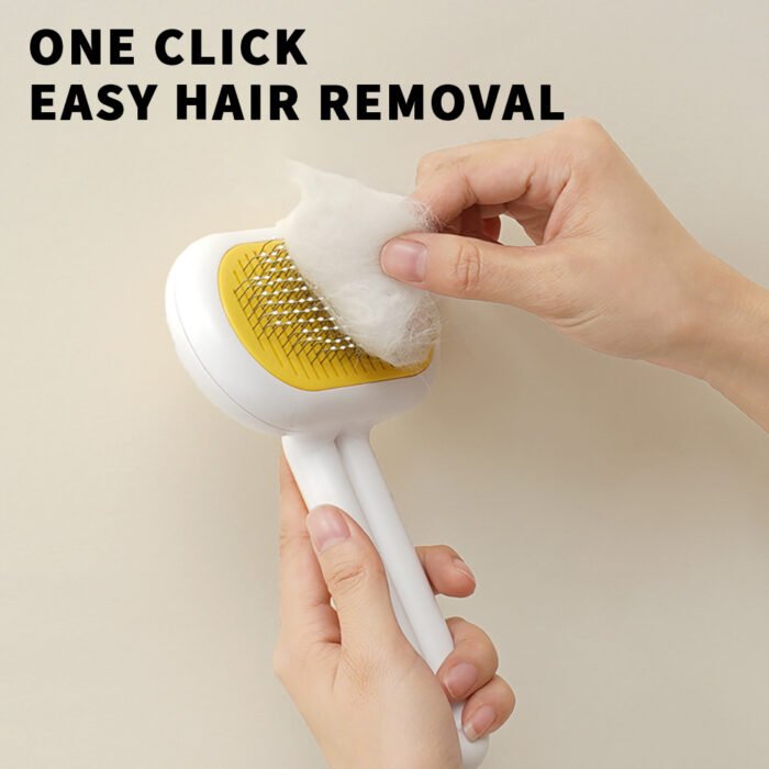 Cat Brush,Dog Brush, Pet Hair Cleaner Brush,Pet Grooming Cat Dog Brush,Pet Comb-Cat Comb For Kitten Massage Removes Loose Fur-Cat Grooming Brush Long Short Hair Cats Dogs Pet Brush - Image 1
