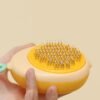 Creative Cat Grooming Comb Portable Massage Brush One-Button Remove Floating Hair Scraper Cats Dogs Pet Self Cleaning Tool Accessories - Image 2