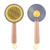 OneKey Pet Hair Remover Comb Pet Comb Grooming Brush Pet Hair Cleaner Brush Cat Shedding Brush Self Cleaning Slicker For Long & Short Hair Cats And Dogs - Image 7
