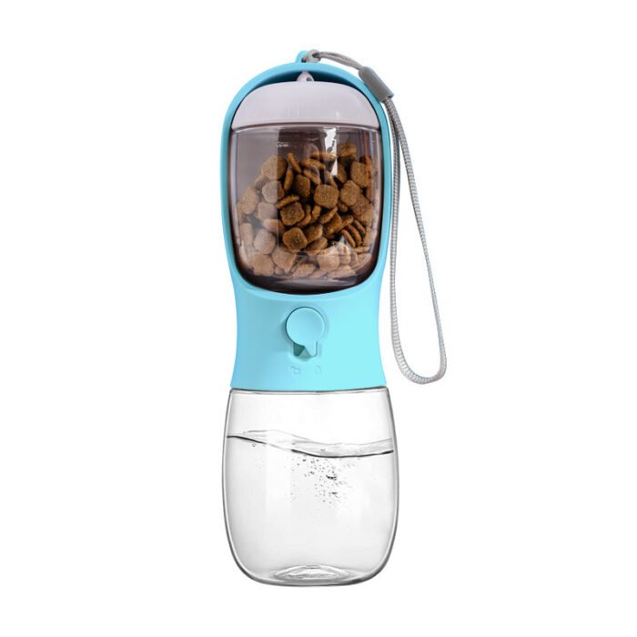 Ravel Puppy Water Bowl Dog Water Bottle With Food Container Portable Pet Dispenser Dog Stuff Accessories Items Puppy Essentials Necessities For Yorkie Chihuahua Cat Walking And Hiking - Image 9
