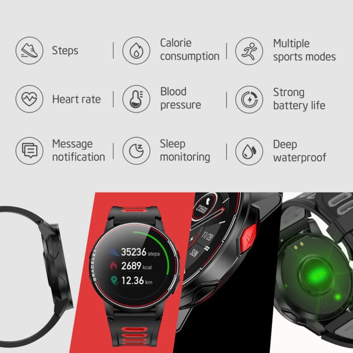 Full touch screen sports smart watch - Image 6