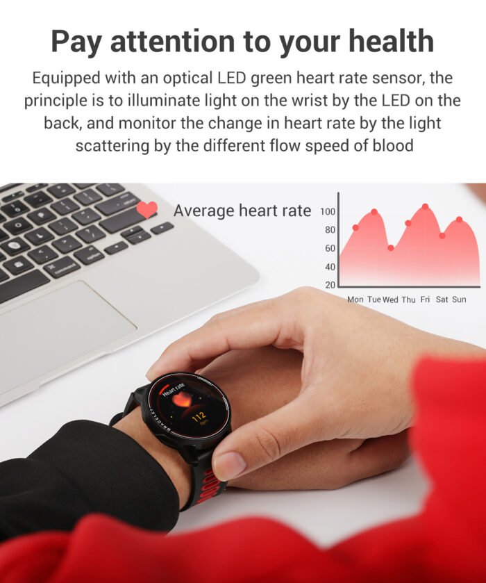 Full touch screen sports smart watch - Image 5
