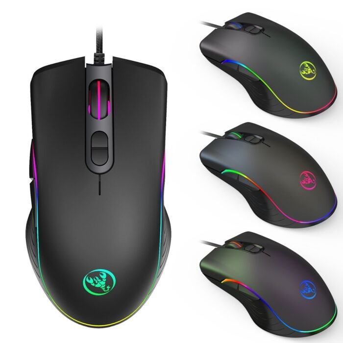 Glowing Gaming Mouse Gaming Wired Mouse - Image 1