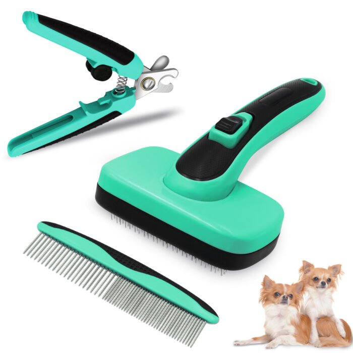 Pet Brush Retractable Hair Removal Comb - Image 1