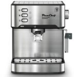 20 Bar Professional Espresso Machine With Milk Frother, Single & Double Shot, ESE Pod Compatible, Visual Display Of Pressure, Removable Water Tank For Cappuccino, Latte, Machiato For Home Barista