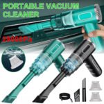 Cordless Hand-Held Vacuum Cleaner Mini Portable Car Auto Home Wireless Handheld Vacuum Cordless, Portable Car Vacuum Cleaner With Powerful Suction And Brushless Motor, Rechargeable - Image 9