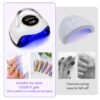 YEVYO 180W UV LED Nail Lamp With 3 Timers And Automatic Sensor Professional Nail Light - White - Image 6