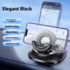 Magnetic Phone Holder With Vacuum Suction Foldable Adjustable Car Mount Magnetic Bracket Suction Nonslip For Busy Commuters - Image 2