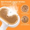 Universal Pet Steam Brush For Cats And Dogs 3-in-1 Spray Hair Removal Comb With Waterless Shampoo And Ear Towel,Tiktok, Amazon, Walmart Banned - Image 3