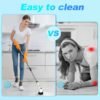 Electric Spin Scrubber For Cleaning - Bathroom Floor Shower Scrubber With Long Handle Cordless Handheld Power Spin Brush, IPX7 7in1 400RPM LED-Screen Fast Charging Ship By WFS Multichannel - Image 8