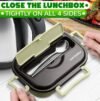 Stainless Steel Lunch Box For Hot Food 48.5 Oz Stainless Steel Bento Box - Image 5
