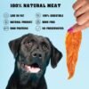 Chicken Jerky Dog Treats 1.5 Lb Human Grade Pet Snacks Grain Free Organic Meat All Natural High Protein Dried Strips Best Chews For Training Small & Large Dogs - Image 3