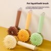3 In 1 Pets Bath Brush For Dogs And Cats Shower Massage Brush, Depilation Comb And Foaming Tool, Anti-frizz Beauty Brush Pet Products - Image 8
