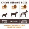Natural Calming Chews For Dogs With Hemp Oil And Valerian Root Peanut Butter Flavor 180 Chews - Image 7