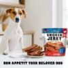 Chicken Jerky Dog Treats 1.5 Lb Human Grade Pet Snacks Grain Free Organic Meat All Natural High Protein Dried Strips Best Chews For Training Small & Large Dogs - Image 3