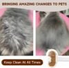 Universal Pet Steam Brush For Cats And Dogs 3-in-1 Spray Hair Removal Comb With Waterless Shampoo And Ear Towel,Tiktok, Amazon, Walmart Banned - Image 7