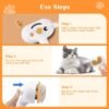 Universal Pet Steam Brush For Cats And Dogs 3-in-1 Spray Hair Removal Comb With Waterless Shampoo And Ear Towel,Tiktok, Amazon, Walmart Banned - Image 8