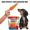 Chicken Jerky Dog Treats 1.5 Lb Human Grade Pet Snacks Grain Free Organic Meat All Natural High Protein Dried Strips Best Chews For Training Small & Large Dogs - Image 2